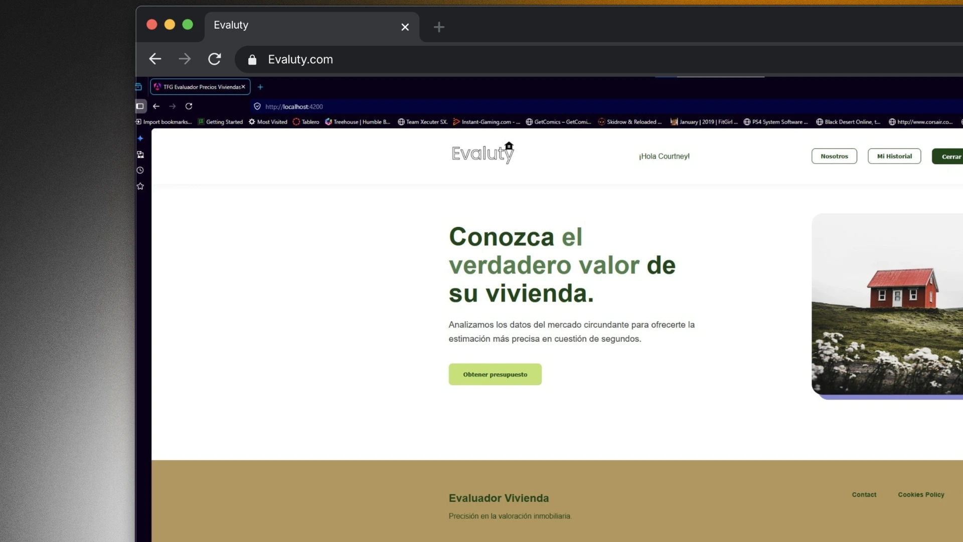 Captura de pantalla del proyecto ./projects/Evaluty.webp
